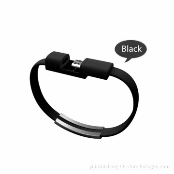 Yijiashishang 2020 new trending portable bracelet charging usb cable